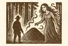 Eldbränder i skogen