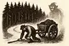 Stumblar och spratt i skogen