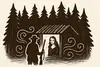 Skogsfruns nattbesök