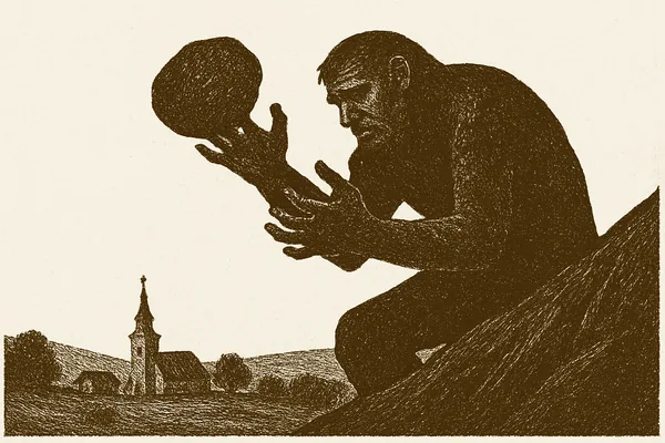 Jätten och kyrkklockorna