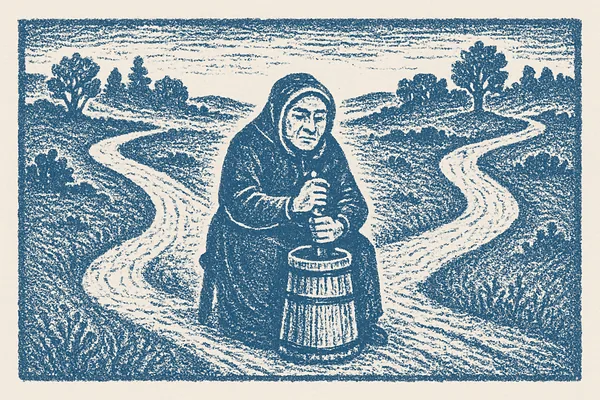 Käringen vid vägkorsen