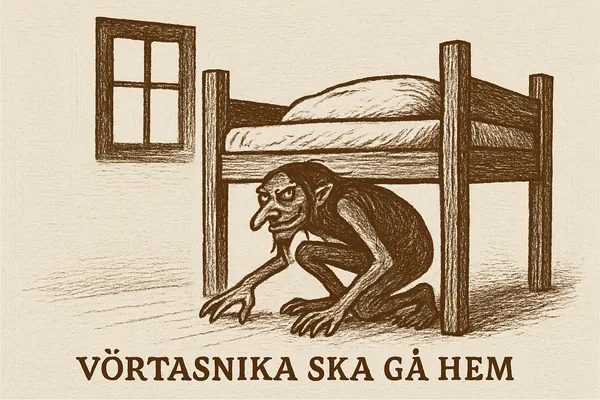Troll och försvunnen vört